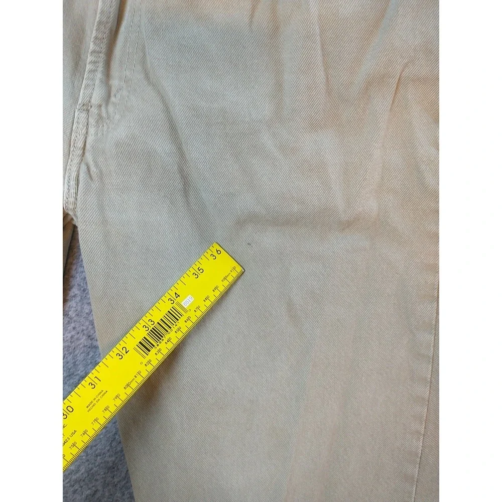 Levis 550 Relaxed Fit Jeans Mens 34x35Tan Khaki Cotton Denim 5-Pocket Tapered